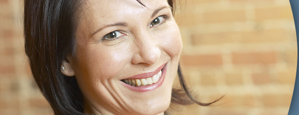 woman smiling